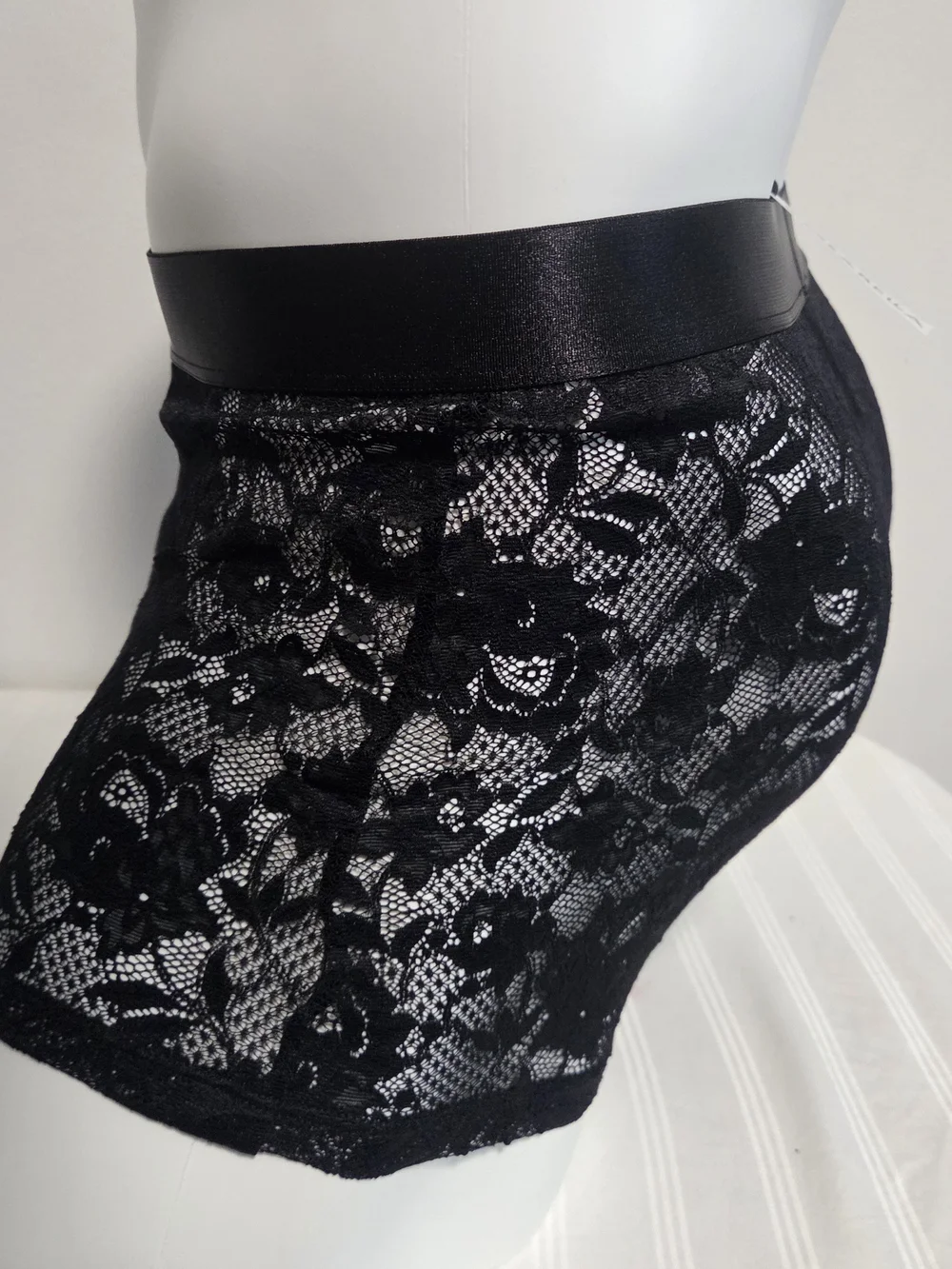 Cosabella Black Lace Boxer Briefs for Men